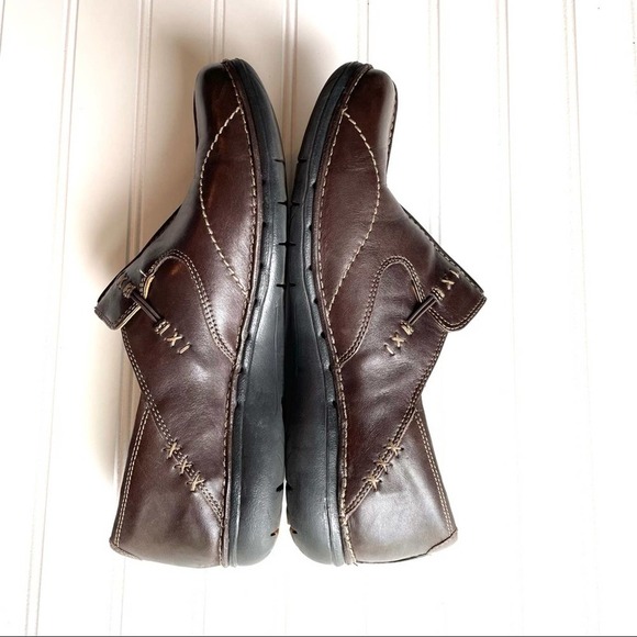 Clarks Structured Un Loop Leather Loafer Brown Size 11M Comfort Style workwear - Picture 12 of 13